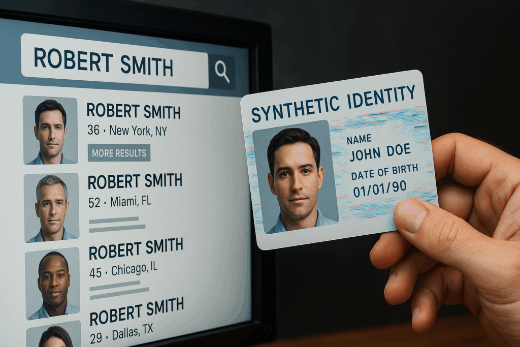 The Growing Threat of Synthetic Identities in People Search