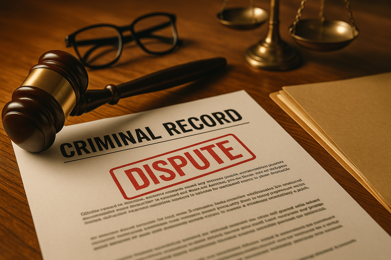 What Happens if You Dispute a Criminal Record on a Report