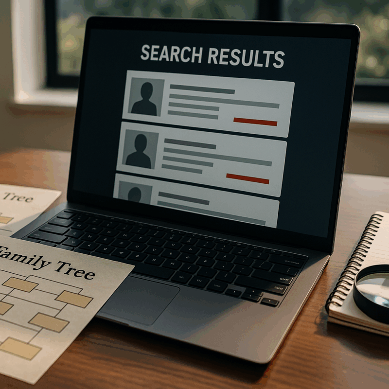 How to Cross-Verify Family Names Across People Search Databases