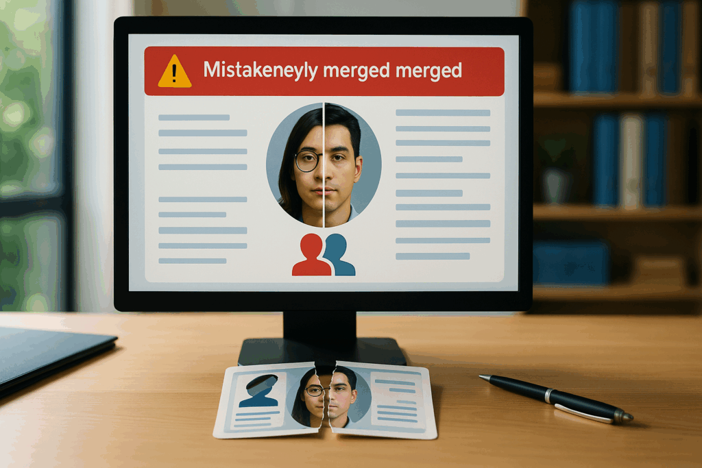 What Happens When Your Identity Is Mistakenly Merged