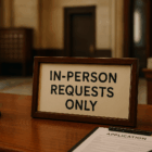 Why Some Records Require In-Person Requests