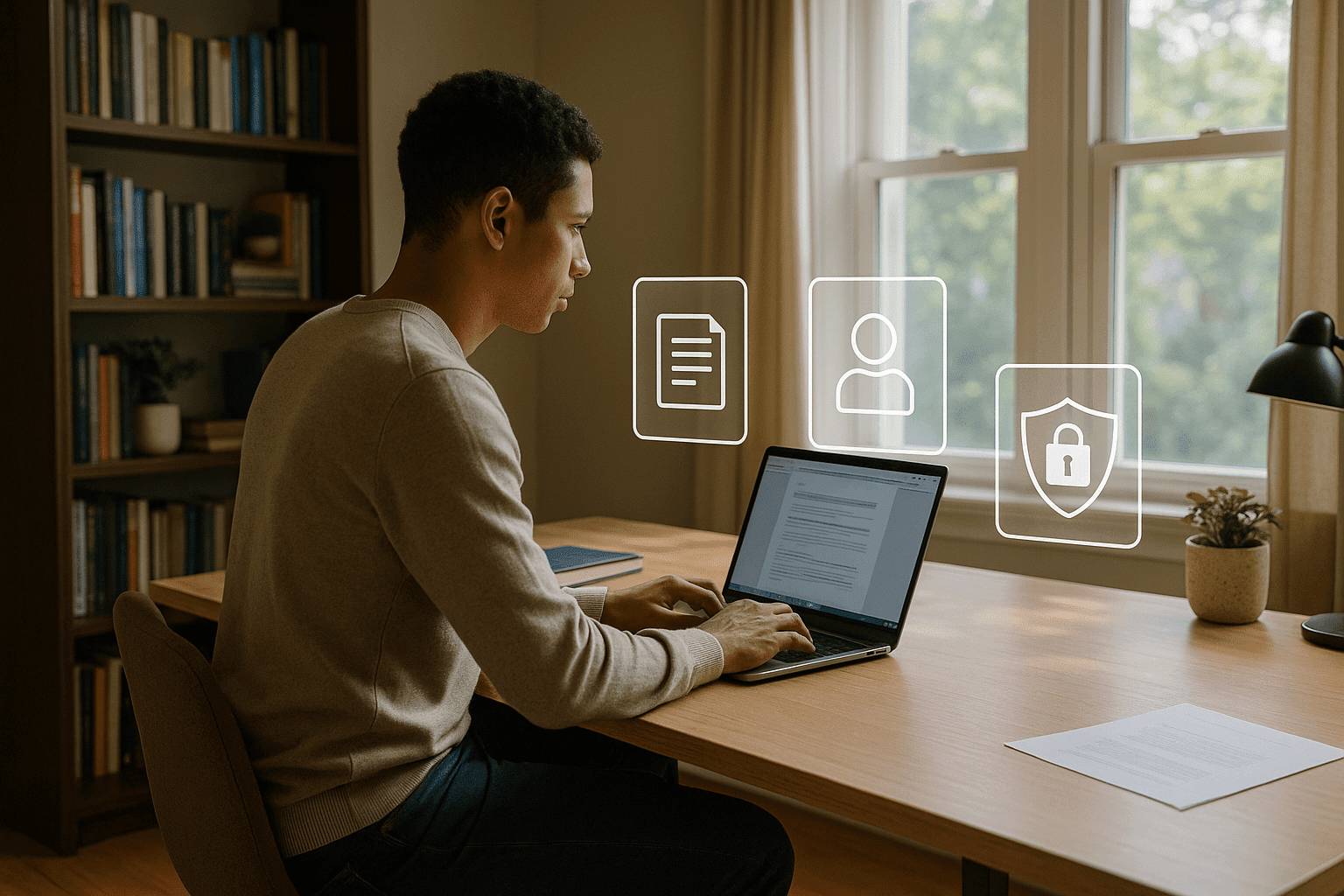The Intersection of Public Records and Digital Identity in Remote Employment