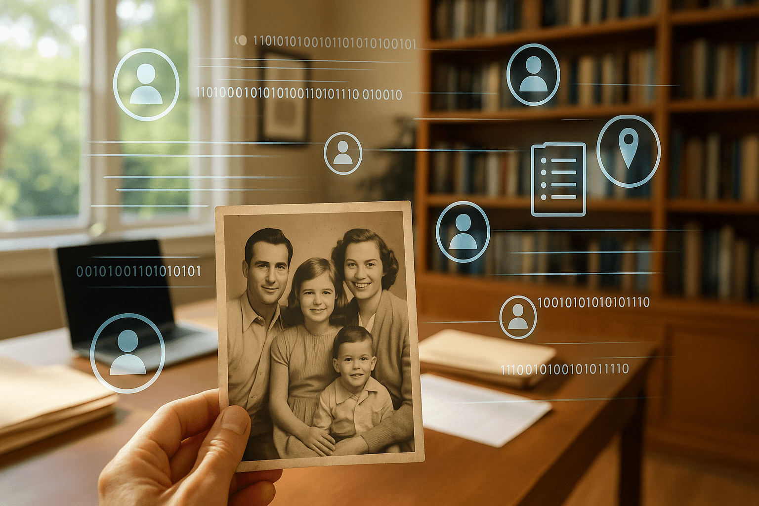 Observing How Family Histories Integrate Nontraditional Public Data Sources