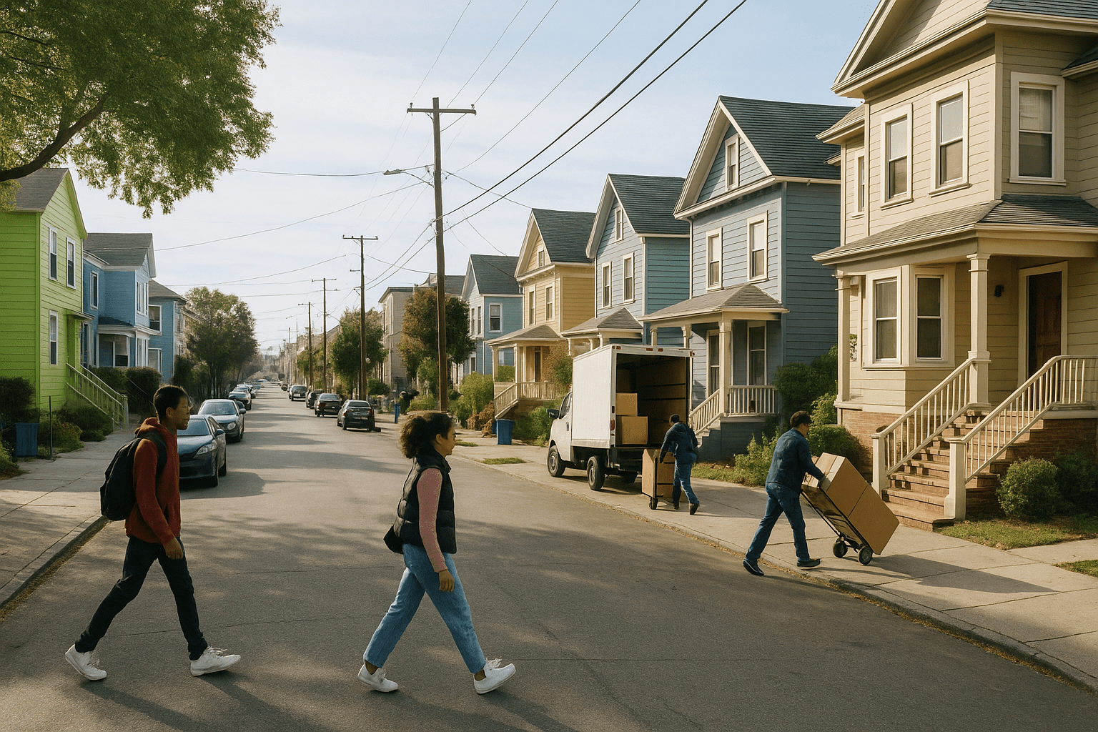 What Recent Trends in Address Update Frequencies Reveal About Population Mobility