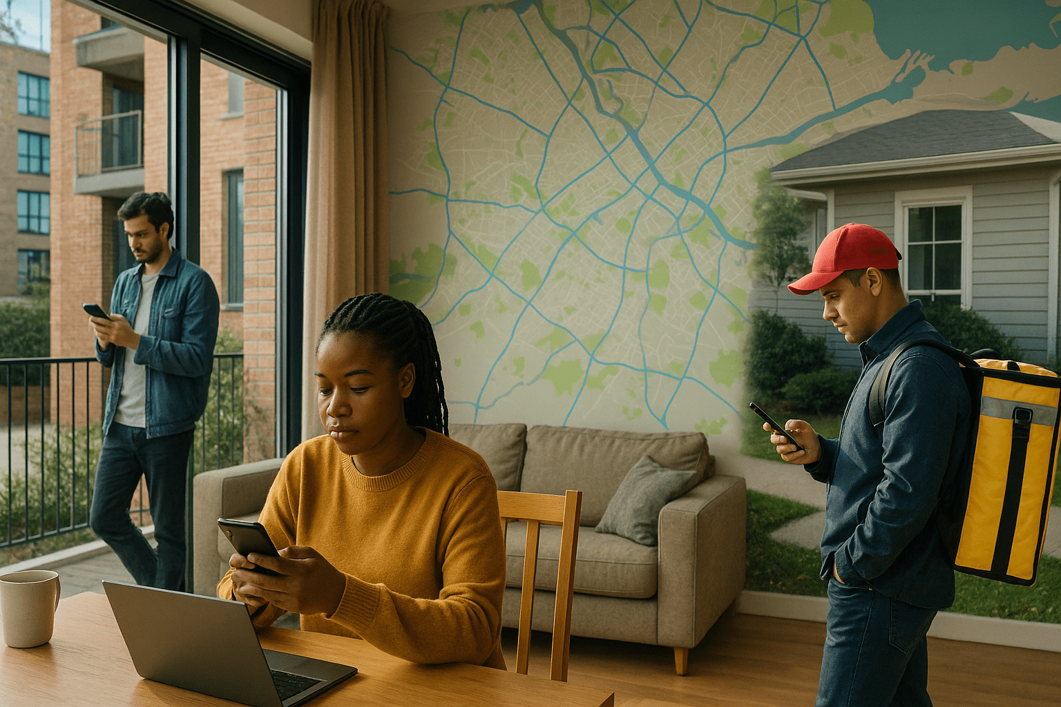 The Role of Public Records in Understanding Patterns of Gig Economy Worker Residencies