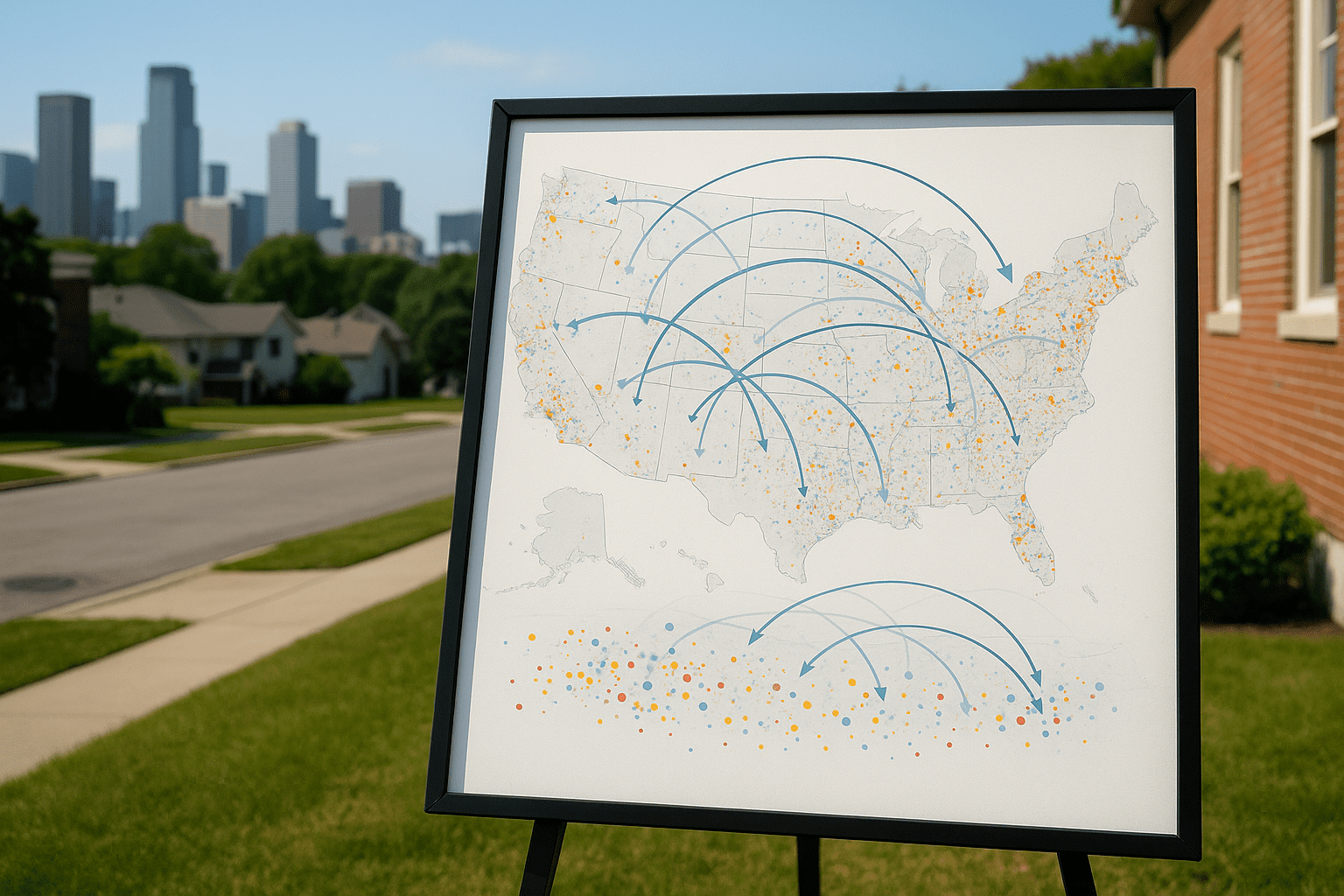 How Public Records Chart Migration Patterns After Economic Crises