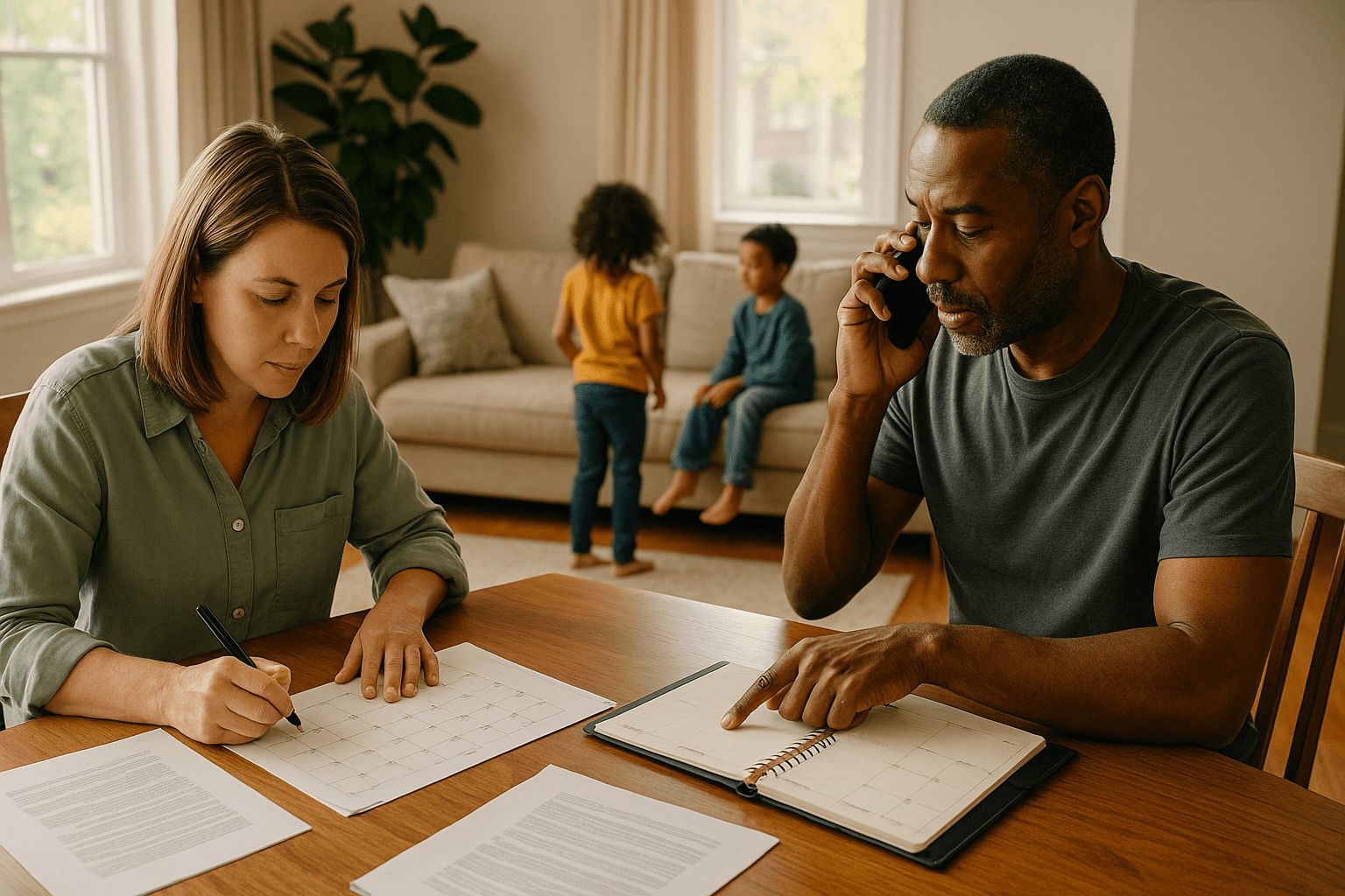 What Public Records Reveal About Co-Parenting Arrangements in Custody Cases